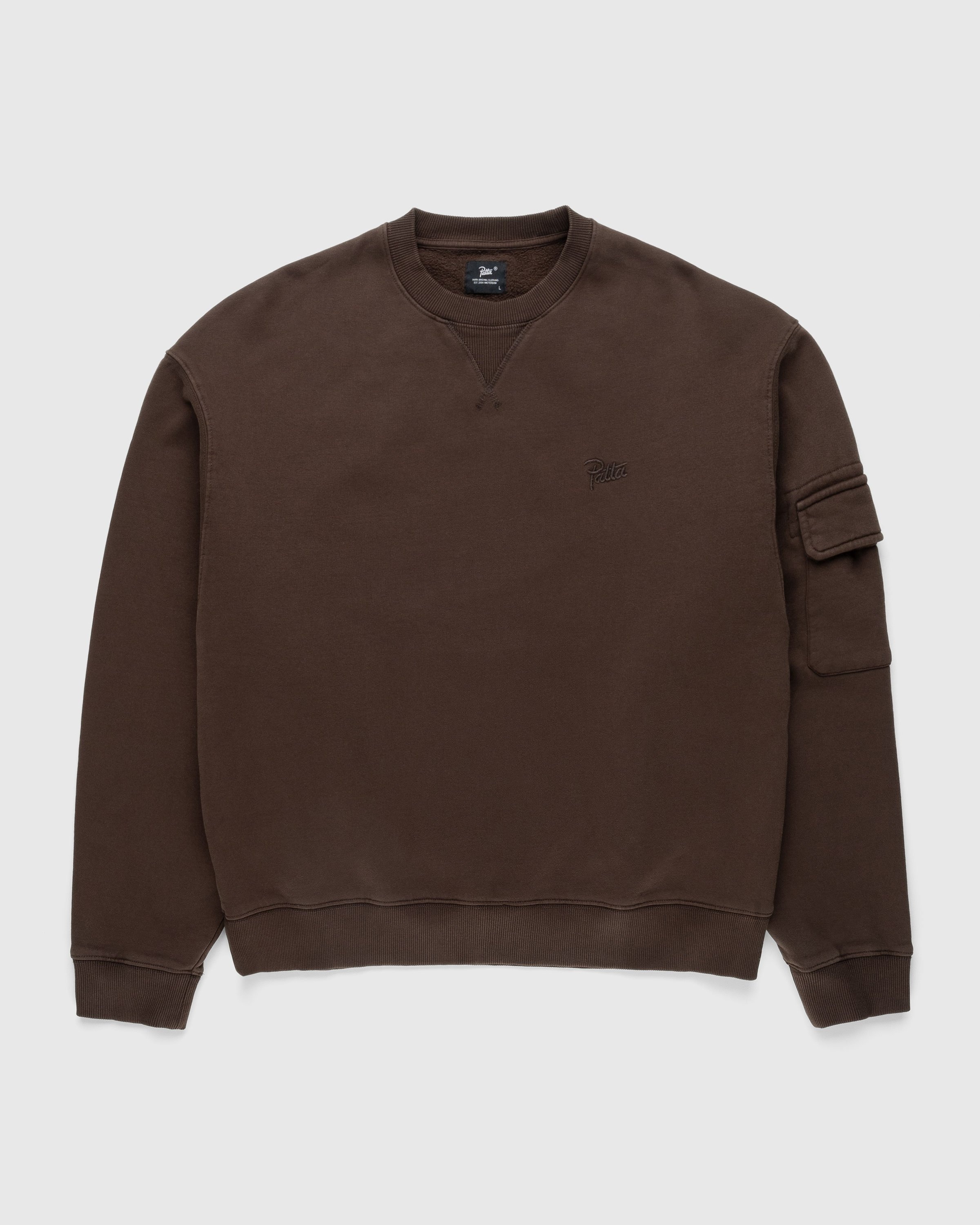 Authentic pigment boxy crew sweatshirt new arrivals